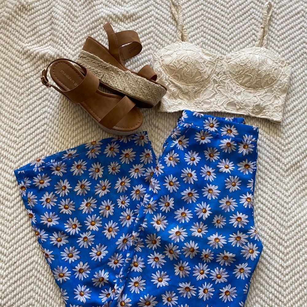 Vintage Daisy Bell Bottom Pants